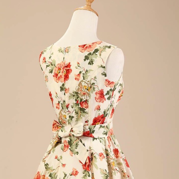 Floral vintage style dress - Picture 5 of 7